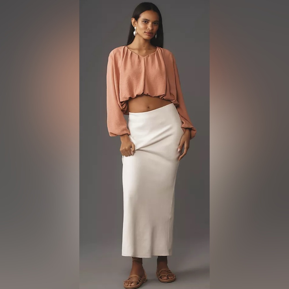NWT Bishop + Young bubble top in rose. Size XS - Picture 2 of 6